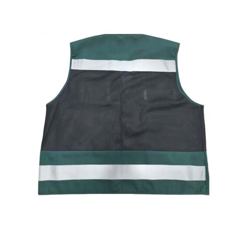 Junpeng Breathable High-Visibility Multi-Pocket Reflective Vest