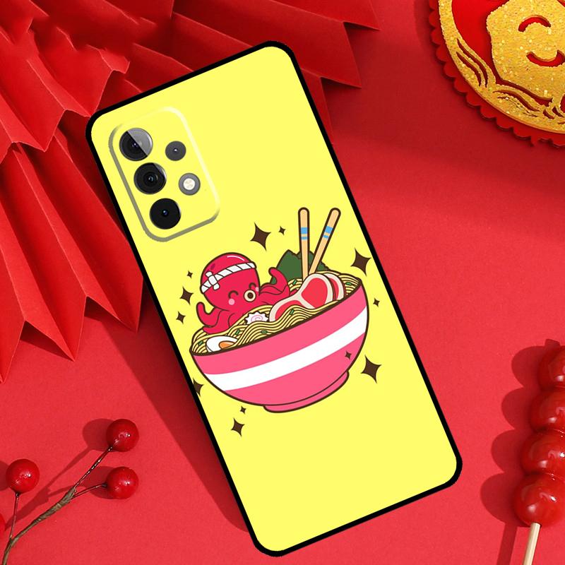 Eating Ramen Noodle Lovers Case For Samsung Galaxy M13 M14 M12 M11 M15 M06 M16 M36 M56 M31 M53 M32 M52 M35 M55 M34 M54