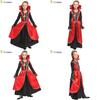 Stunning Witch Vampire Costume For Girls Polyester Fabric Long Dress With Details Enchanting