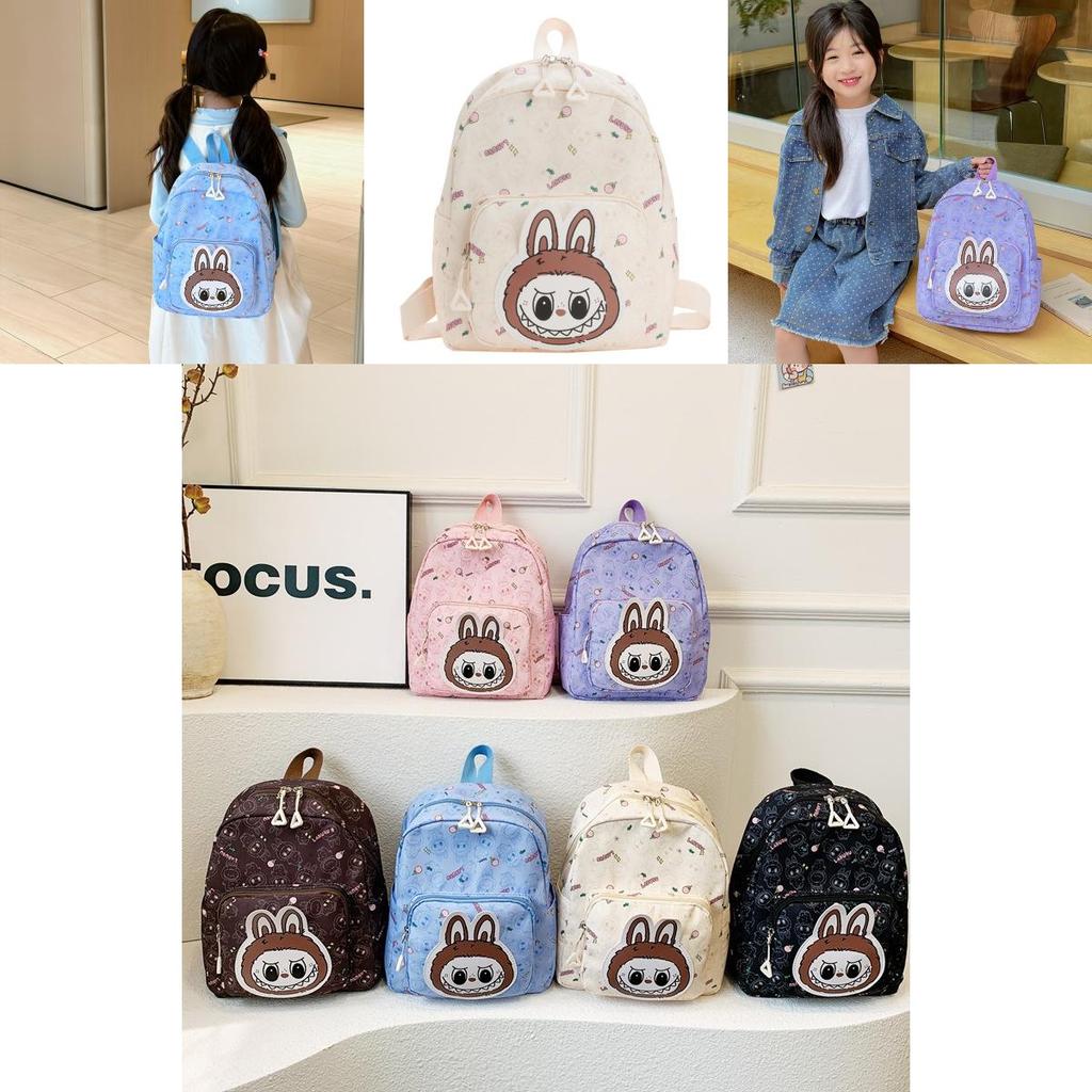 Trendy Labub Children's Backpack Stylish And Versatile Outdoor Daypack For Kids Aged 3-6