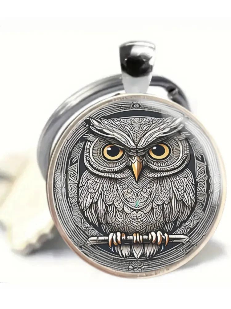 

Ретро транскордонний творчий брелок One Size срібний