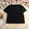 Short-sleeved T-shirt European and American summer new women's fashion casual home commuting versatile round neck short-sleeved T-shirt