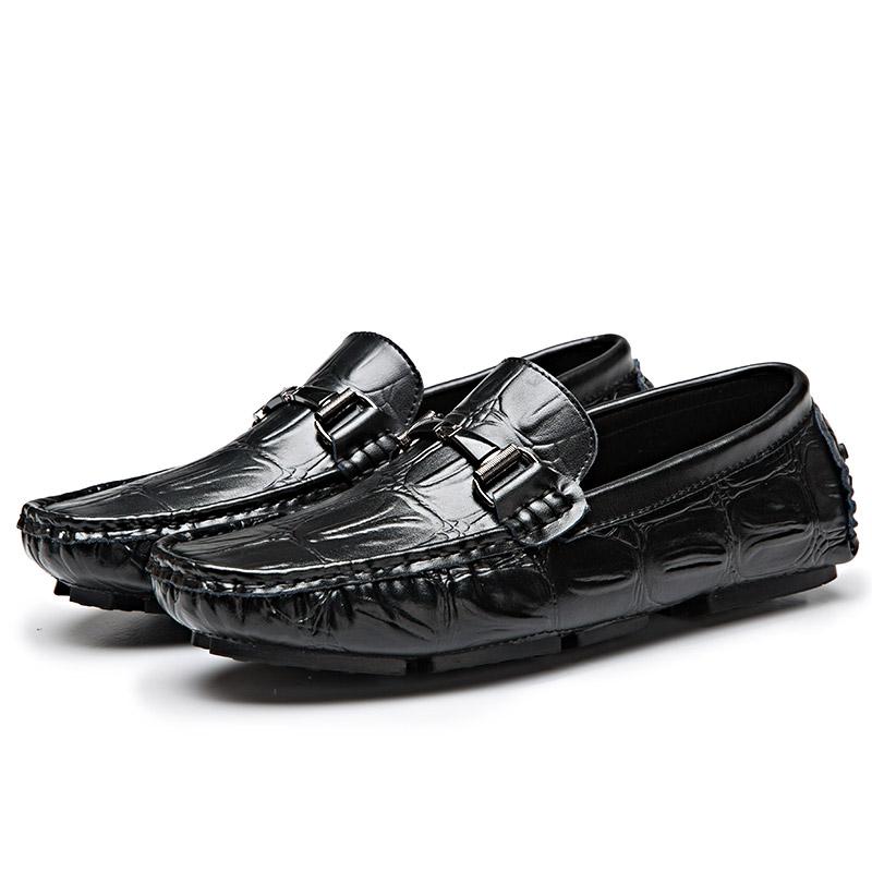 Men Loafers Fashion Mens Leather Shoes Genuine Slip-on Walking Shoes Handmade Man Casual Shoes Luxury Driving Shoes Man Shoes