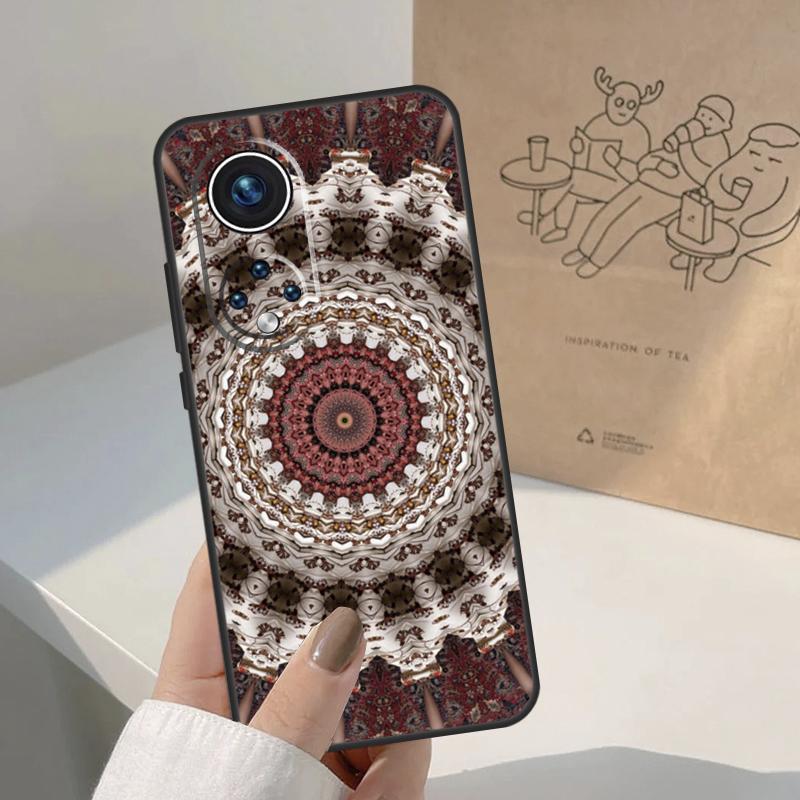 Floral Flower Mandala Design For Honor Magic 8 7 6 5 Pro Case For Honor X9d X9c X9b X9a X8c X8b Win 200 400 50 70 90 Lite