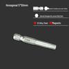 S2 Strong Magnetic Hex Socket Bit - High Strength, Shock Resistant for Hand Drills and Electric Screwdrivers