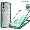 Full Body Protection Shockproof Case for Samsung Galaxy S25 Edge S24 Ultra S23 FE Plus Protective Cover Clear Fundas Coque Capa