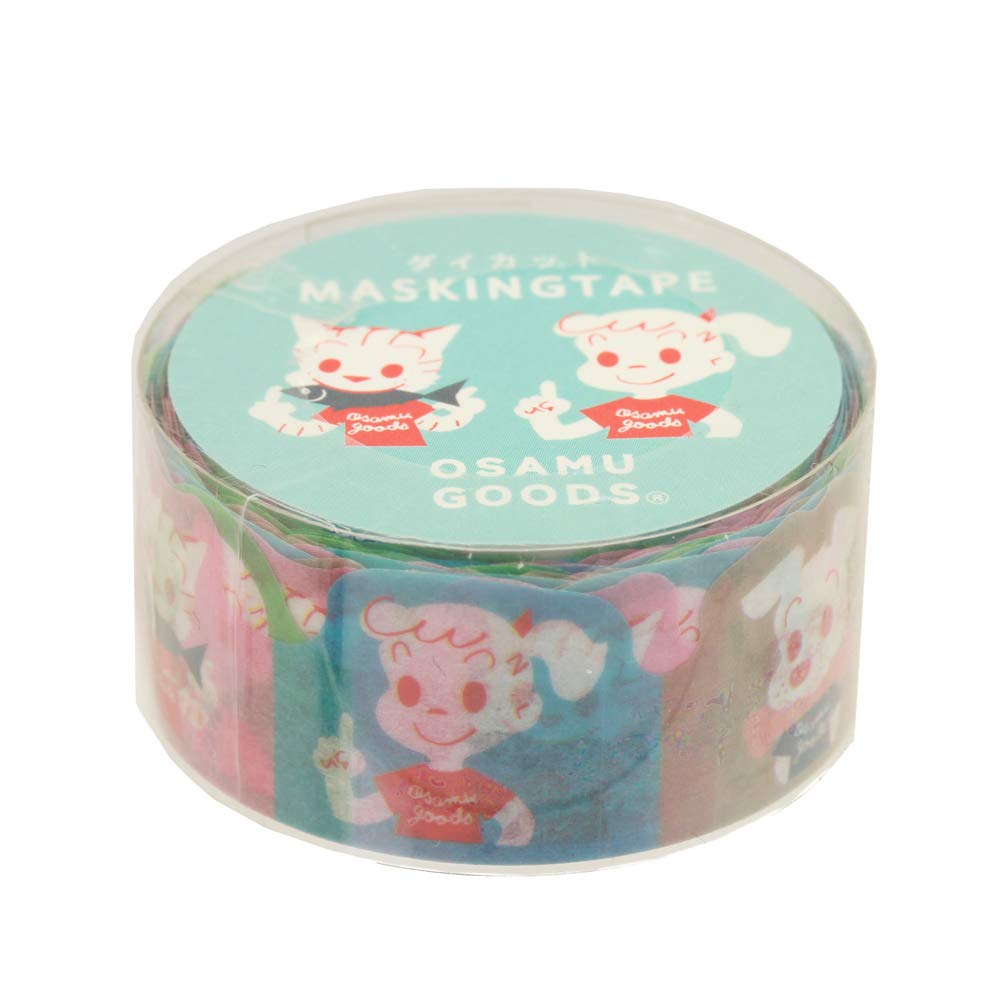 

Gakken Stayful Osamu Goods Маскирующая лента Die Cut Retro M04273