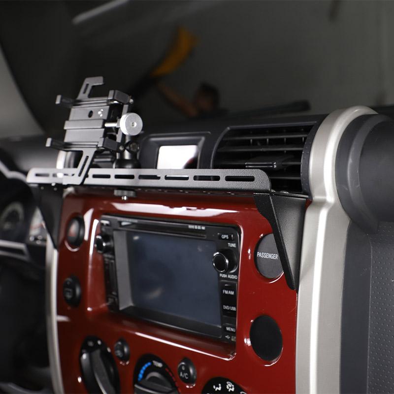 Center console Multi-function bracket Phone Dialogue Cup holder Holder navigation For Toyota FJ Cruiser 2007-21 Car Accessories