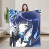Ado Tour Singer Knitted Blankets Velvet Soft Throw Blanket for Bedding Couch Bedspread