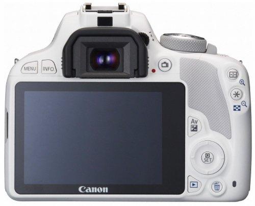 Canon Appareil photo reflex numérique EOS Kiss X7 Kit double objectif STM IS STM inclus (blanc) EF-40 mm F2.8 (blanc) EF-S18-55mm F3.5-5.6 KISSX7WH-WLK