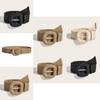 Retro Ethnic Pp Grass Braid Belt With D Shape Buckle For Festival Dresses And Fashion Outfits