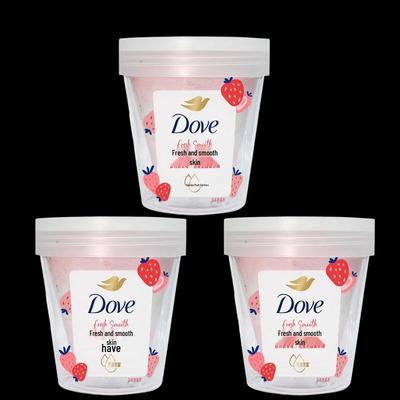 Sweet Strawberry & Oatmeal Milk Scrub (3-Pack)