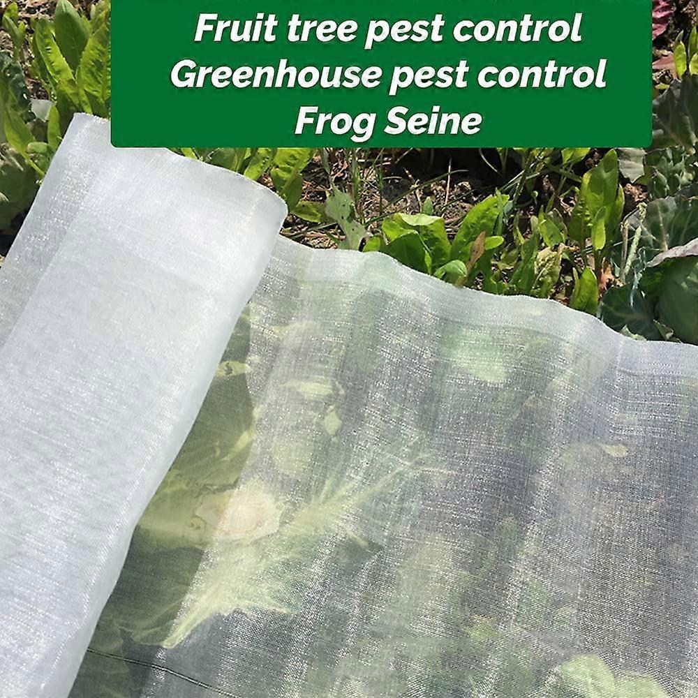 Garden net, 2.5 x 10 m, garden net for plants, protective net against insects, vegetables
