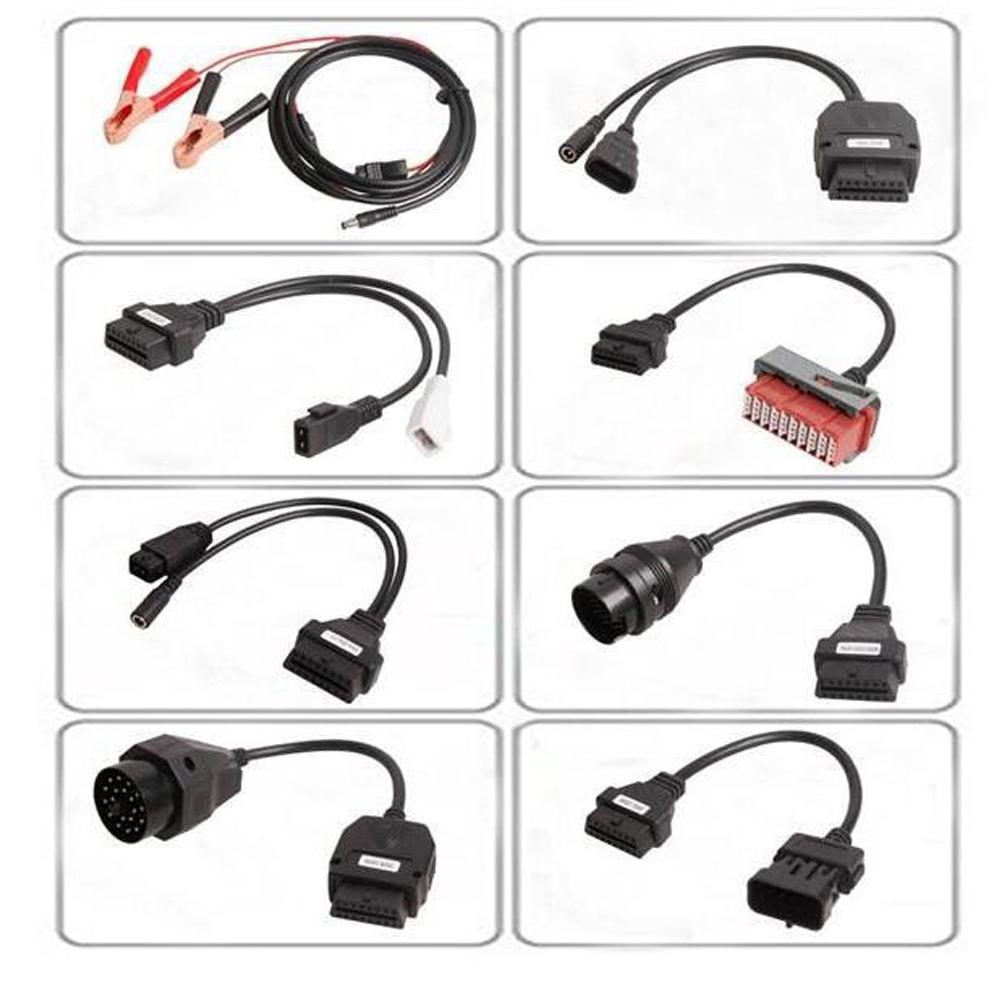 Câble de Voiture Compatible avec Autocom ds150 Multiprog Adaptateur de Câble Connecteur de Diagnostic Embarqué gray