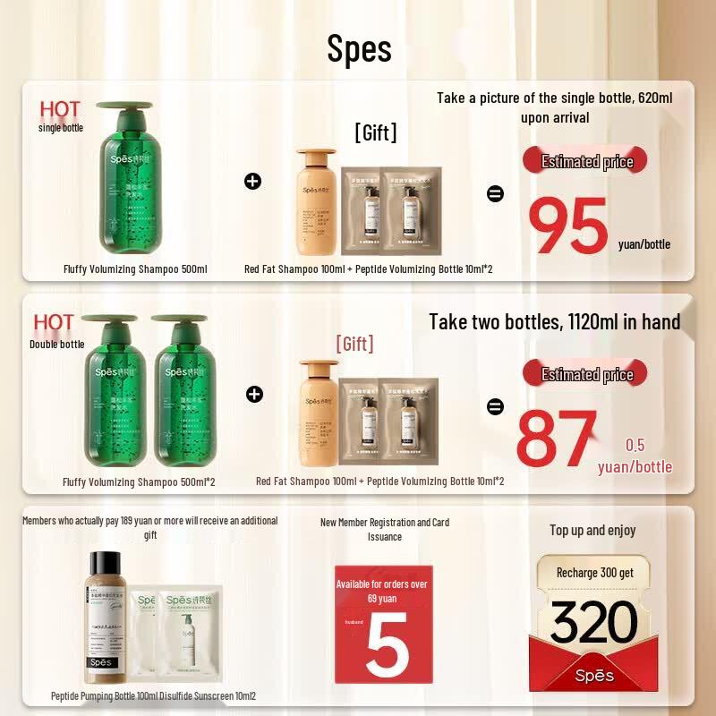 Spes Volumizing Shampoo