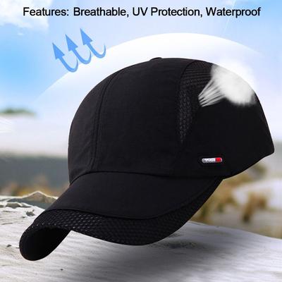 Unisex Breathable Quicdry Mesh Baseball Cap Running Hat Sun Hat Outdoor Space Baseball Cap