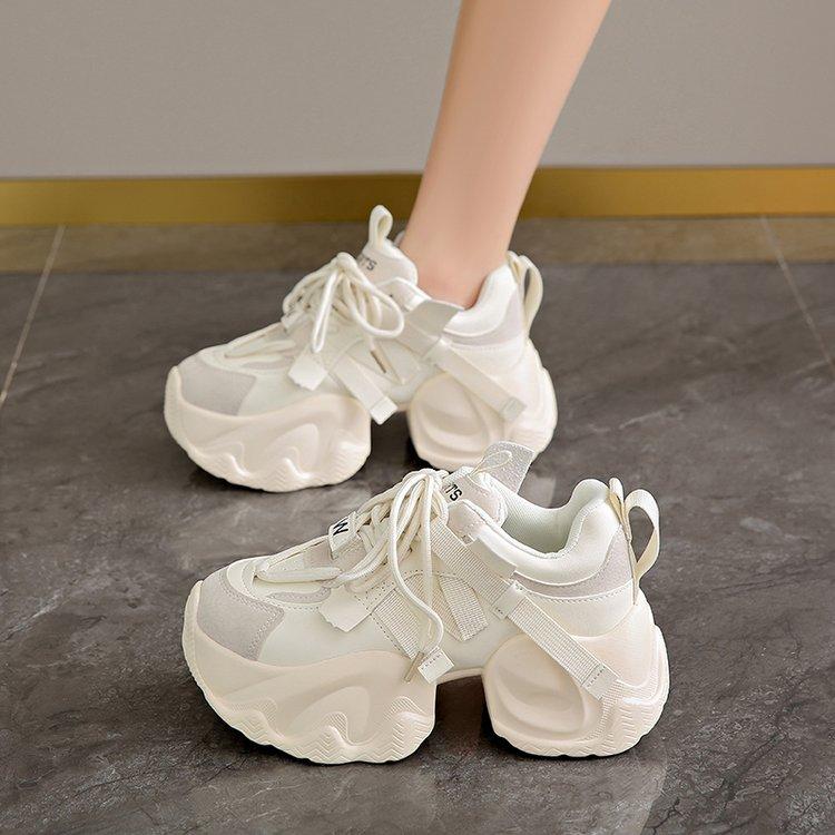 Увеличить Daddy Shoes Женские Новые Взрывные Осенние Женские Туфли Черные Туфли Сетевые — фото 9