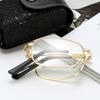 Foldable Reading Glasses Men +1 0 to +4 0 Portable Presbyopia Glasses with Case Lightweight Eyewear