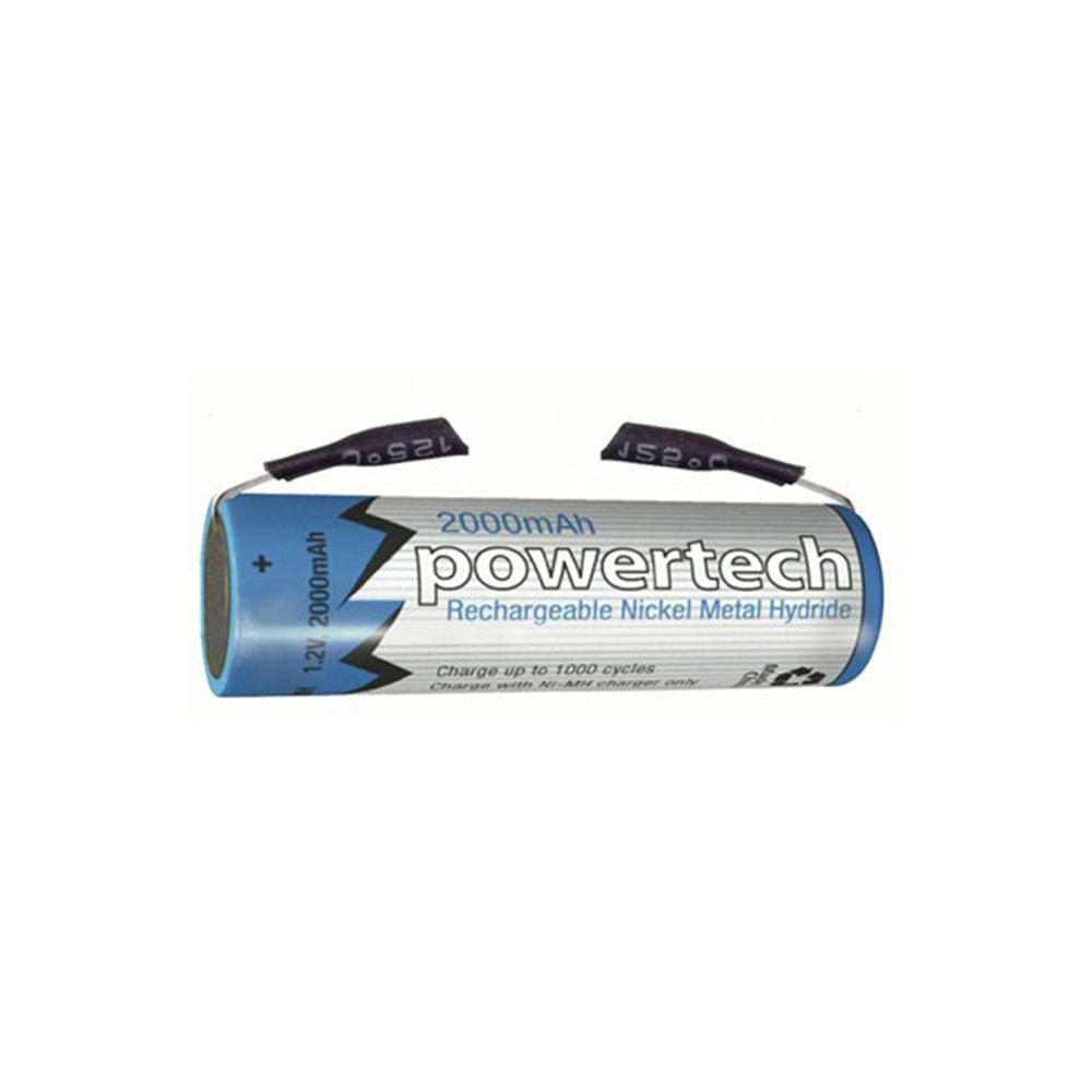 Powertech Wiederaufladbare AA Ni-MH Batterie 1,2V (2000mAh)