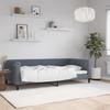 VidaXL Daybed Without Mattress Dark Grey 100x200 Cm Velvet 354252