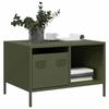 VidaXL Coffee Table Olive Green 68.5x50x43.5 Cm Cold-rolled Steel 851284