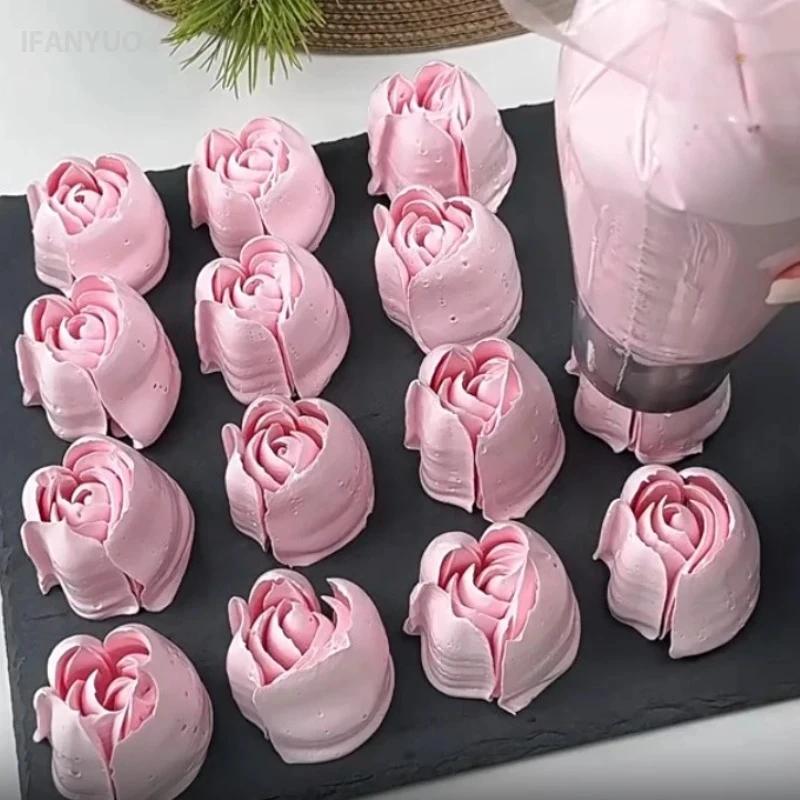 13 Style New Stainless Steel Nozzles Cake Decoration Rose Cake Nozzle Tools Wedding Party Cupcake Decor Pastry Baking Tools
