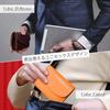 [Naru] Tri-Fold Wallet Mini, Men's & Women's, Genuine Leather, Tochigi Leather, Made In Japan (Camel)