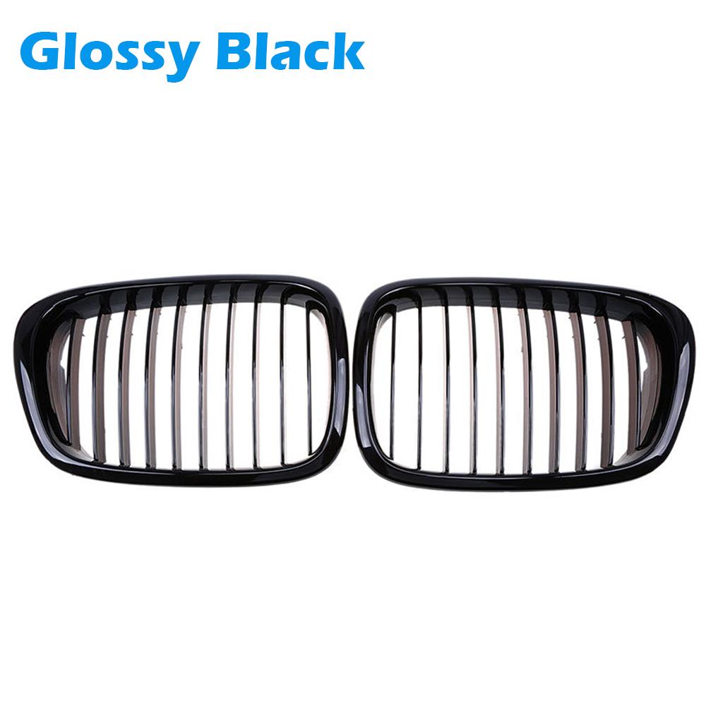 Rhyming Front Bumper Kidney Grille Single Slat Grill Car Accessories Replacement Part Fit for BMW 5 Series E39 M5