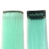 Hair Clips Luminous Hair Extensions Neon Fake Hair Colored Synthetic Hair  Party
