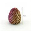 Uovo di Drago Giocattolo Decompressione Stampa 3D - Sfera Fidget Rotante Liscia Sollievo Ansia ADHD Giocattolo per Dita Eco-Sicuro per Bambini Adulti
