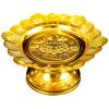 1 Piece Lotus Offering Plate Smooth Finish Fruit Snack Tray for Temple Use Vintage Buddhist Worship Supplies Easy Clean Design