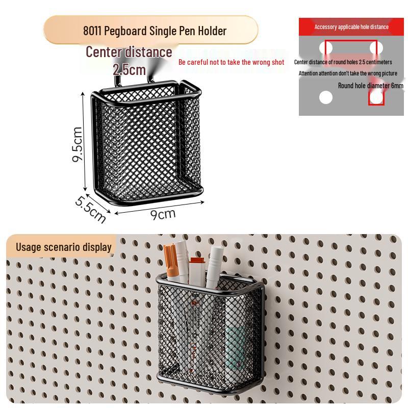 Stainless Steel Pegboard Hooks for Supermarket Shelves and Perforated Walls