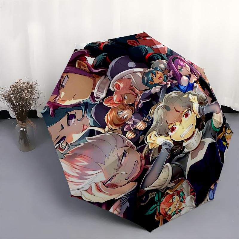 1pc Pokemon Go Outdoor Umbrella - Automatic Opening/Closing, 3-Fold Design, 8-Bone Iron Frame, Perfect Gift for Fans, Travelers, Daily Use, and Festiv