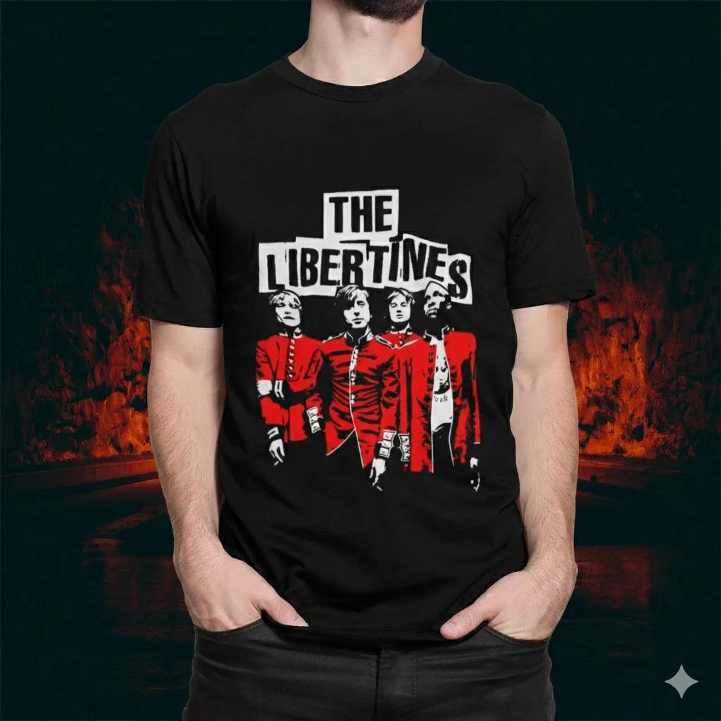 Unisex Adult Vintage Music The Libertines Band T-Shirt Vintage Indi... XL