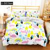 Rosa Flamingo Bettwäsche Set Einzelbett Twin Full Queen King Size Flamingo Bett Set Aldult Kinder Schlafzimmer Bettbezug Sets 3D Druck 012