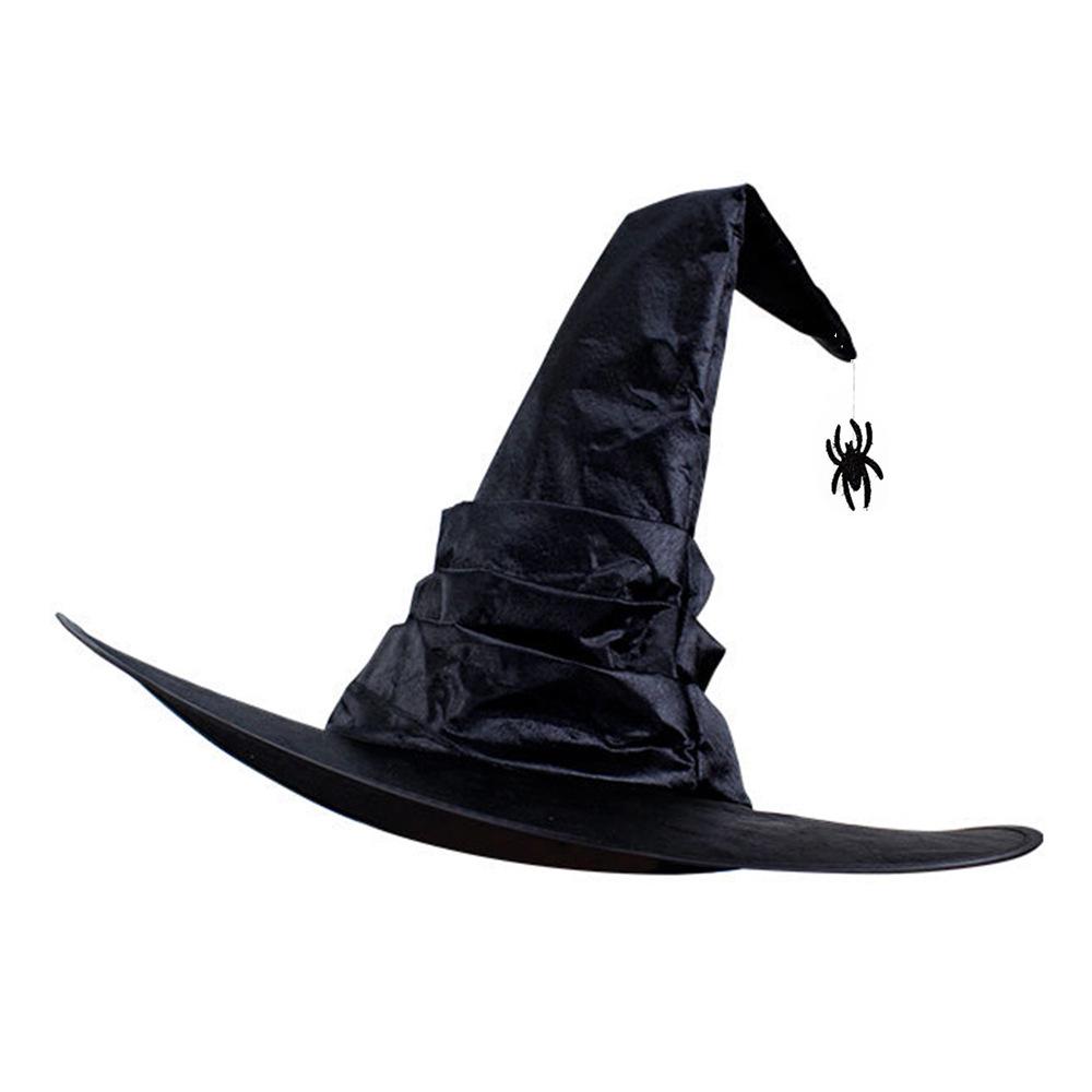 Light-Up Spiderweb Witch Hat Halloween Decoration