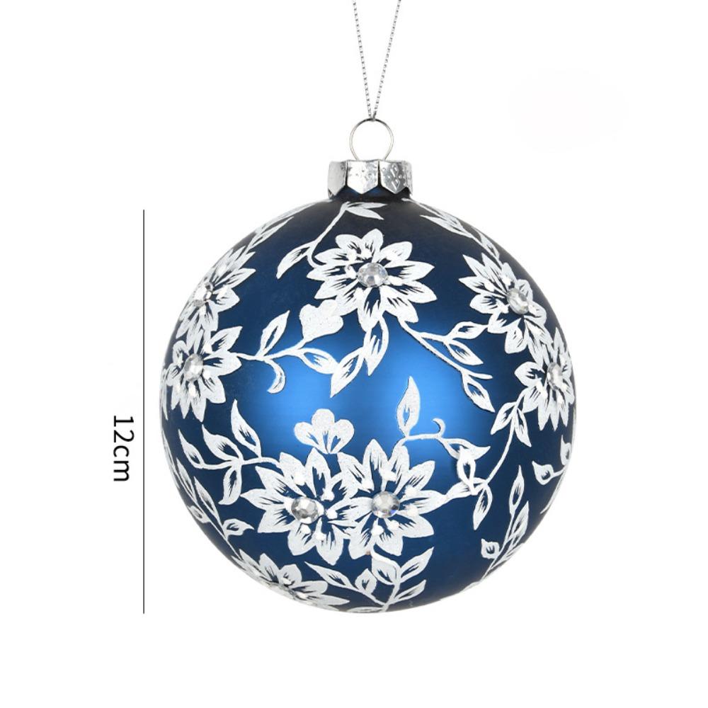 Durable Plastic Christmas Balls Multicolor Reusable Christmas Tree Balls 8-12cm Xmas Baubles Home