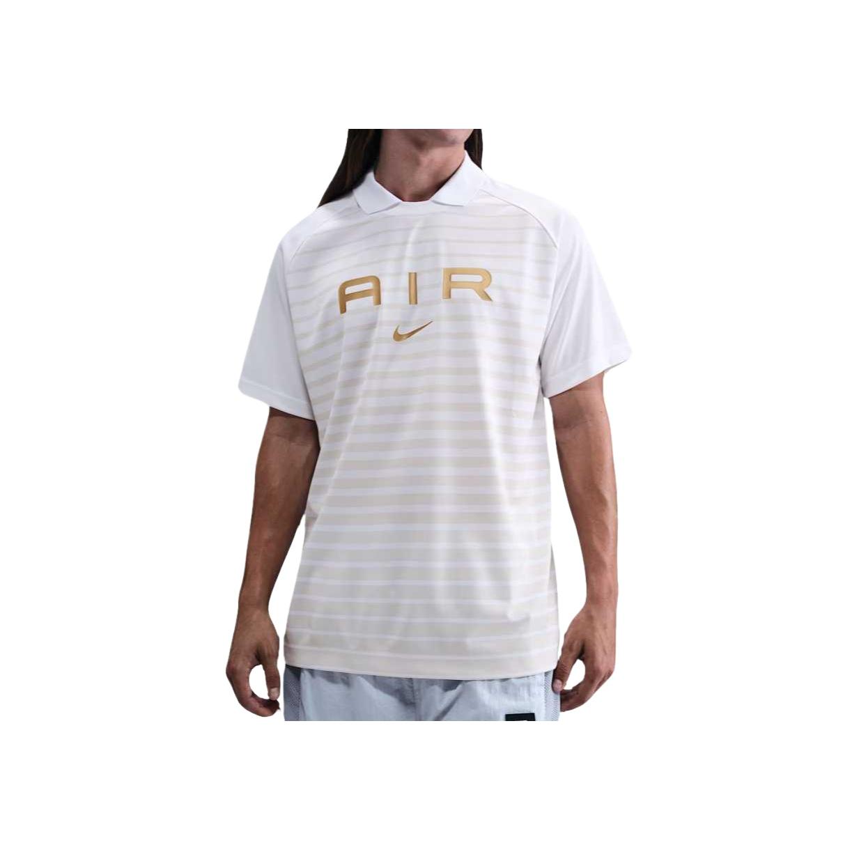 

New Nike Air SS25 Rugby Jersey Men s White IB8019-100 XL