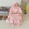 Schoolbag high-value new campus style cute student bag girl soft girl travel backpack go out to play small backpack