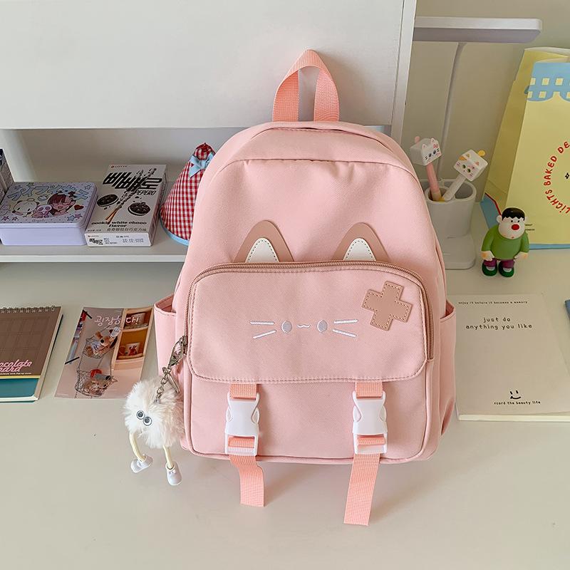 Schoolbag high-value new campus style cute student bag girl soft girl travel backpack go out to play small backpack