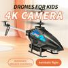New  RC Helicopter With 4K camera New Mini Drone Gesture Sensing with Dron RC Plane Quadrocopter Remote Control Toy kids Gift