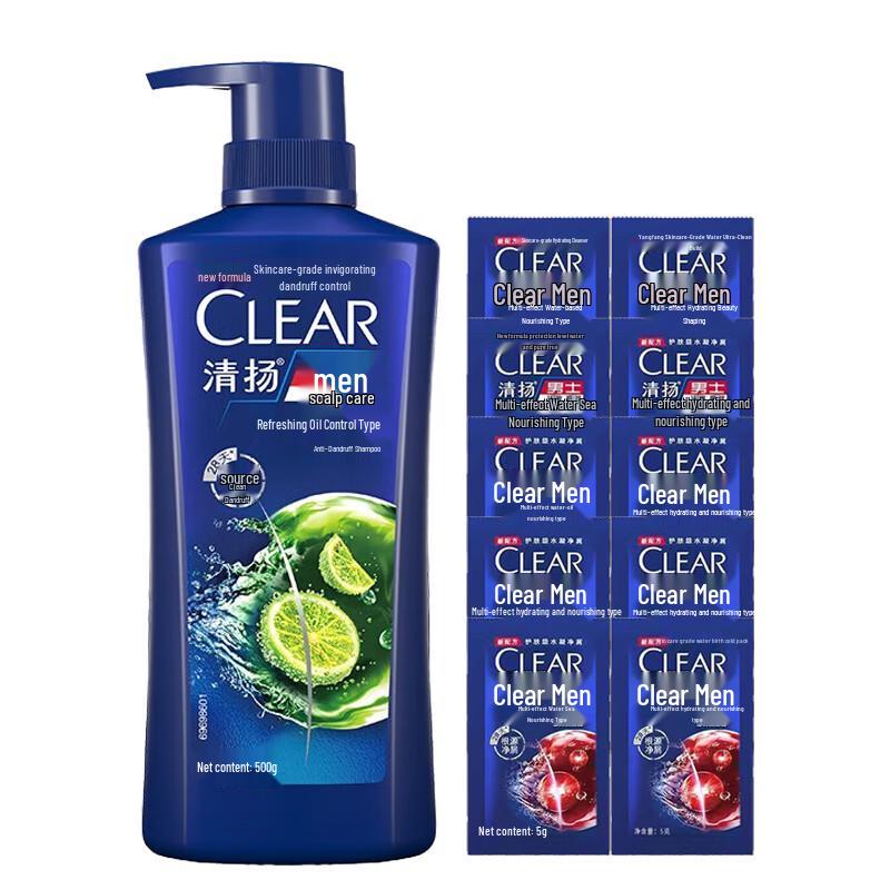 

Clear Men Anti-Dandruff Oil Control Shampoo