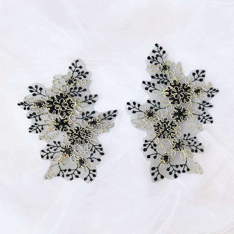 Embroidery Car Bone Lace Lace Book White, Bridal Headgear Handmade Diy Material, Wedding Dress Decoration Accessories