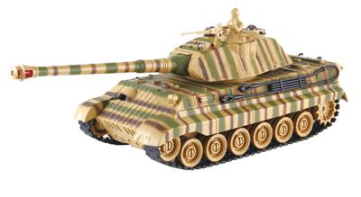 Doyusha RC Stridsvagn, Tysk King Tiger Typ, med 40MHz Infrarött Stridsystem, Elektrisk Radiostyrning, WBT-1KT