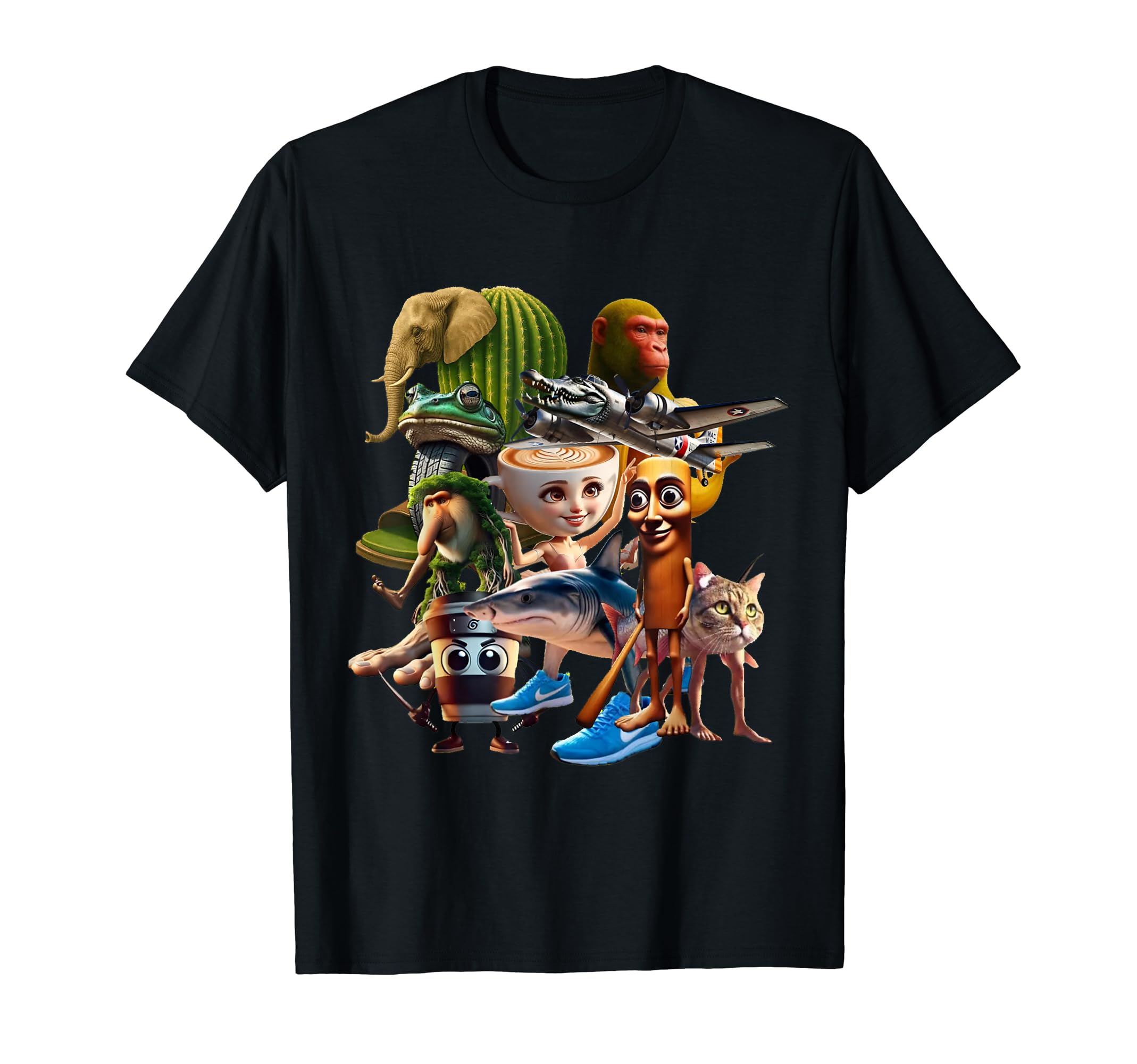 

Italian Brain Lot All Character T-shirt