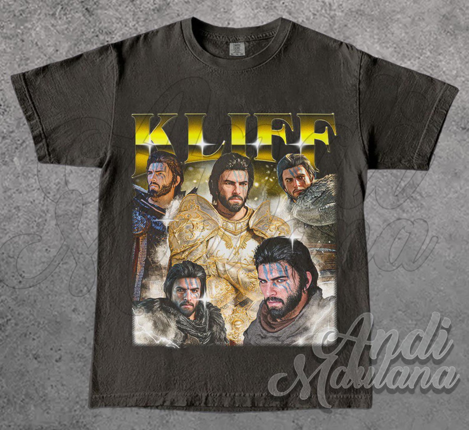 Kliff Crimson Desert Video game T-Shirt L