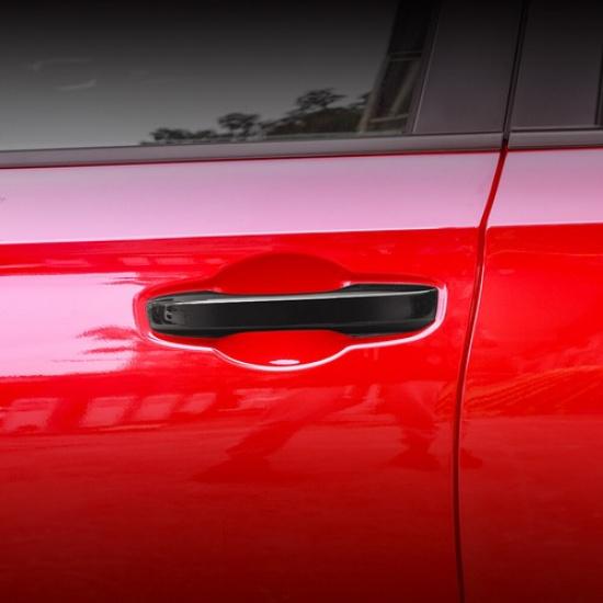 For Honda Civic   2024 2025 Glossy Black Car Exterior Door Handle Cover