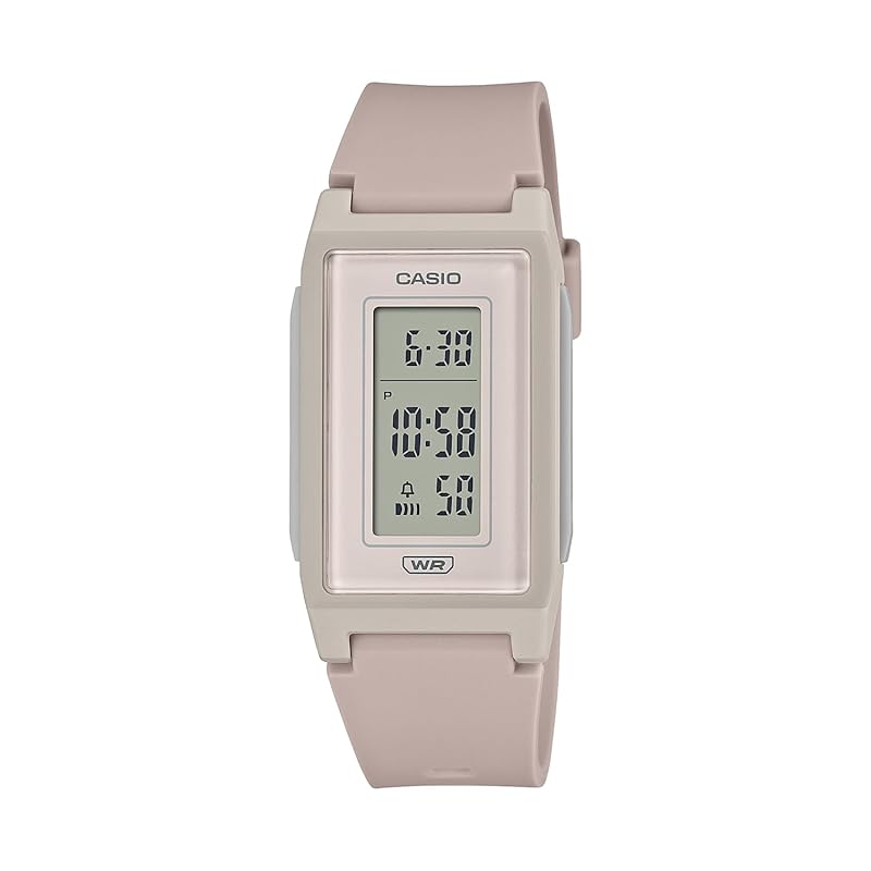 

[Casio] Цифровые часы CASIO pop изготовлены из биомассы, пластика, женские матовые розово-бежевые, зарубежная модель LF-10WH-4 [продукт]