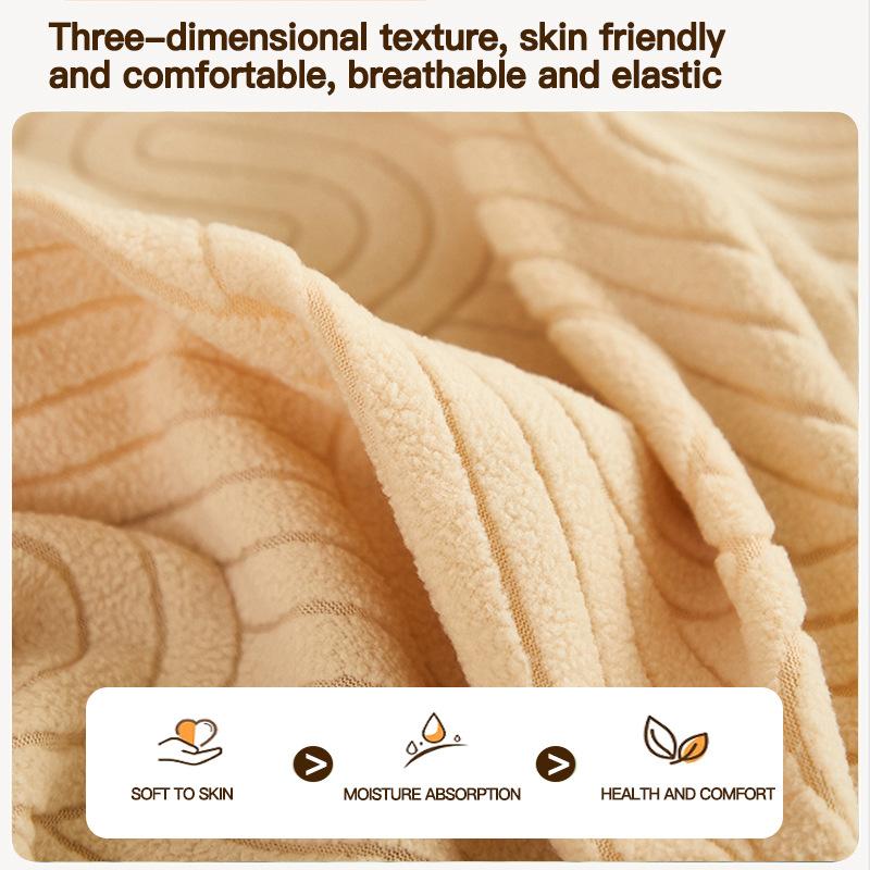 Thickened Chair Cover Elastic One-Piece Dining Chair Cushion Backrest Integrated Hotel Stool Cover Chair Cover Universal