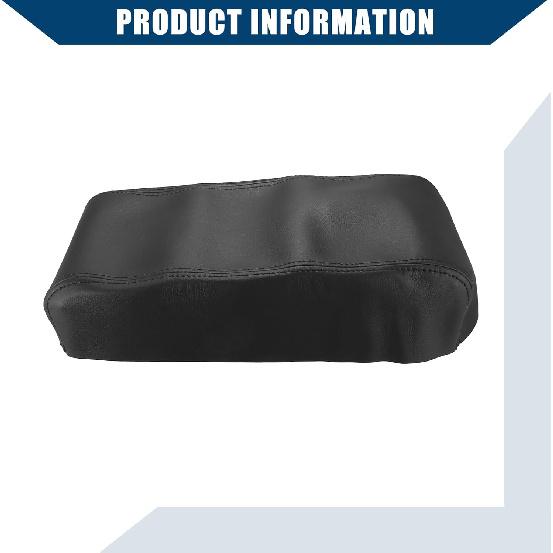 Center Console Armrest Covers for Nissan Pathfinder 1996-2004 / Car Interior Accessories/Durable Faux Leather / 1 Pcs Black